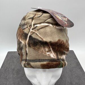 Realtree‎ AP Reversible Camo to Blaze Orange Fleece Hunting Beanie Cap, OSFM